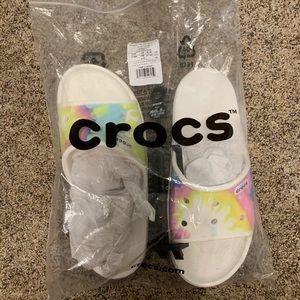 Crocs Bayaband Tie Dye Mania Slide